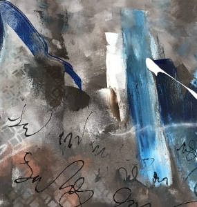 Blue Conversation